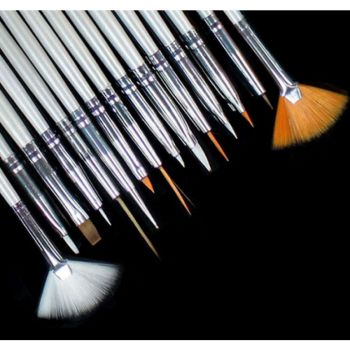 Nail Art Brushes-15 pcs